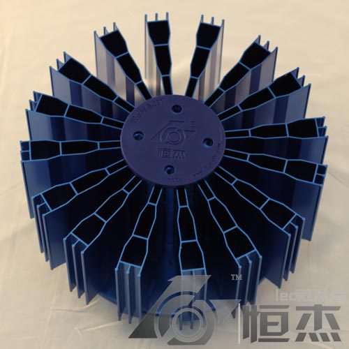 【恒杰】BZR-Al30-60W-D200H60厂供60W LED工矿灯散热器（内含热柱）光源温升3