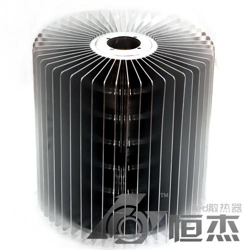【恒杰】热卖200WLED工矿灯散热器（热柱散热器）配套销售 铜热柱
