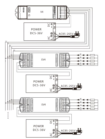 景晴灯光控制系统 景晴LED控制器