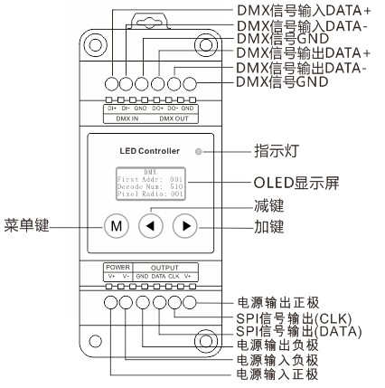景晴灯光控制系统 景晴LED控制器