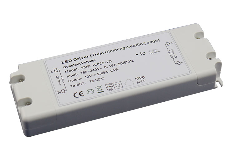 圣昌24V 25W PWM输出可控硅调光电源 ETL认证LED驱动电源 KVP-24025-TDL