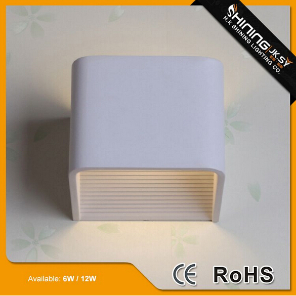 Square up and down light led wall lamp