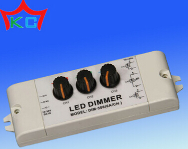 【厂家直销】勤创3路LED调光器 DIM-306调光器 供应批发