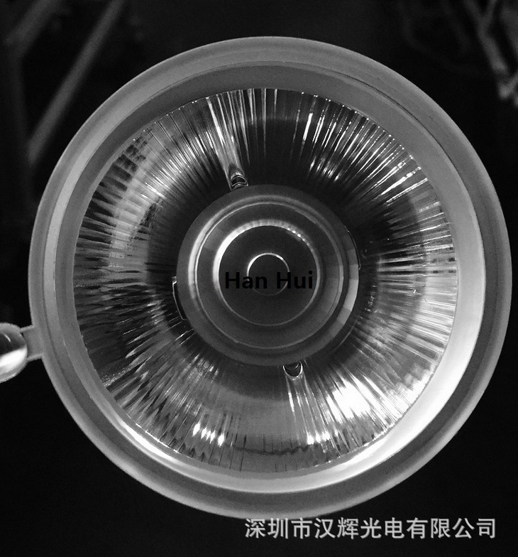 厂家供应CREE1830-COB75MM15度20度导轨灯PA灯透镜