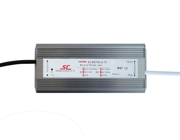 圣昌60W 50-85V 700mA LED防水电源电源 恒流驱动电源 KI-85700-A