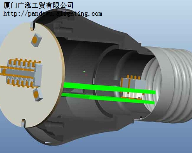 广泓工贸-LED智能灯波峰焊连接器