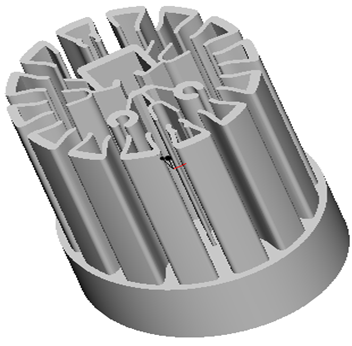东莞捷大 纯铝冷段散热器 大功率LED散热器 工矿灯 球灯 轨道灯 射灯 JT-0020
