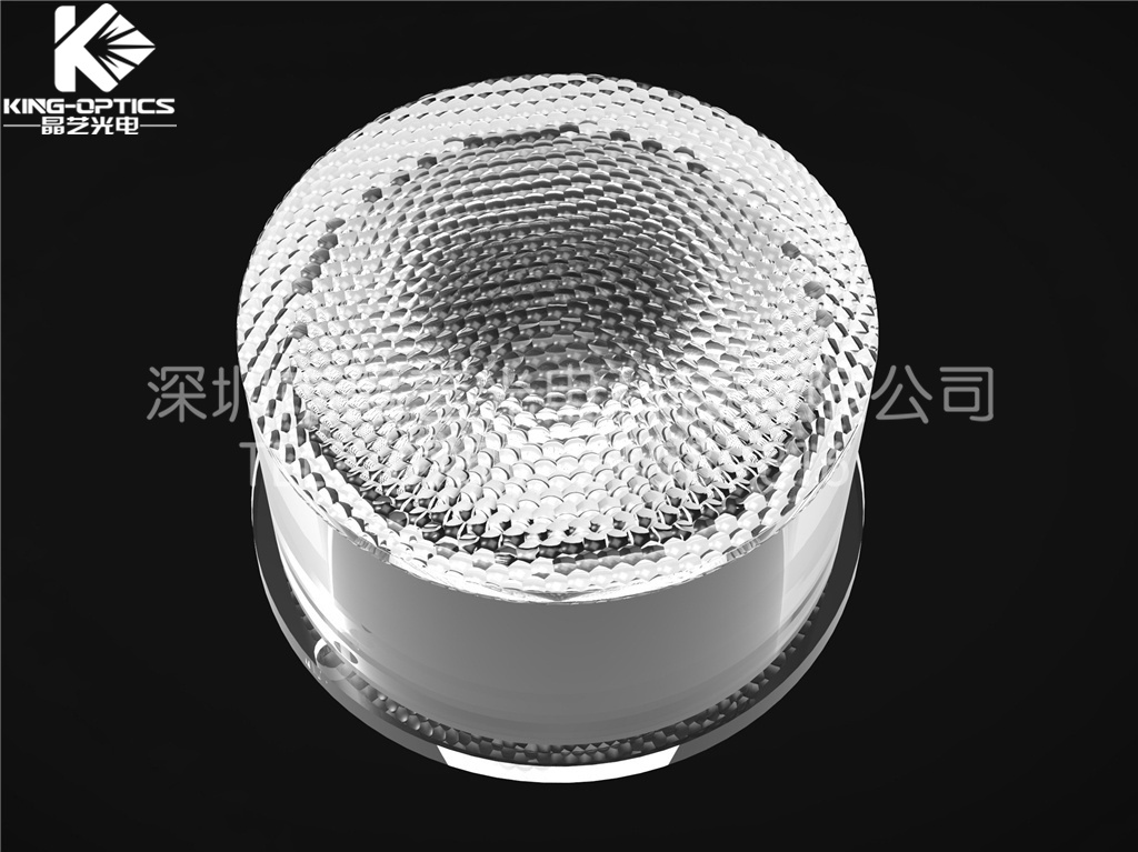 【厂家供应】光学透镜 3030 单颗防水 一体透镜15度2012mm