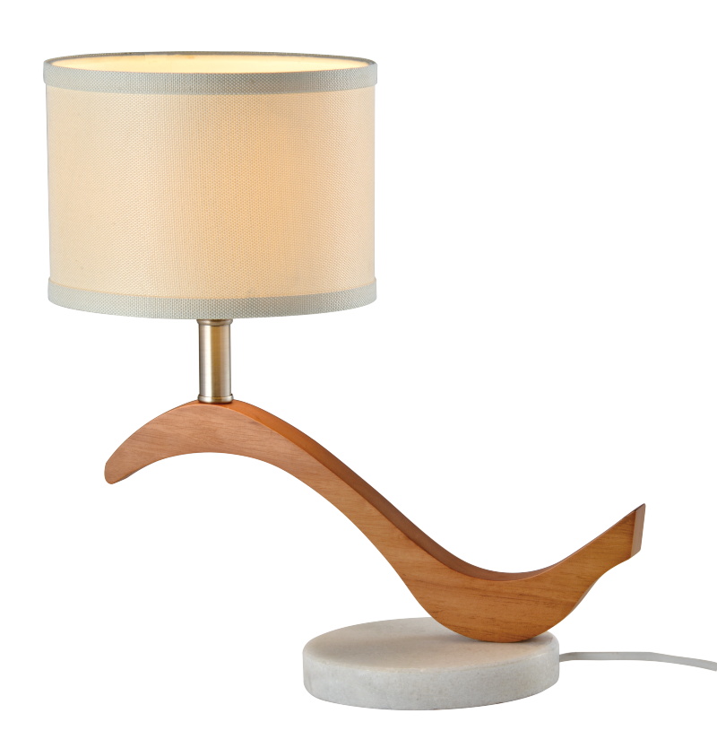 marble and wooden base wholesale table lamps
