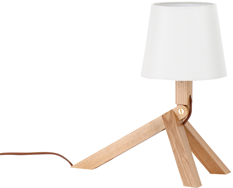 unique design reading wooden desk table lamp