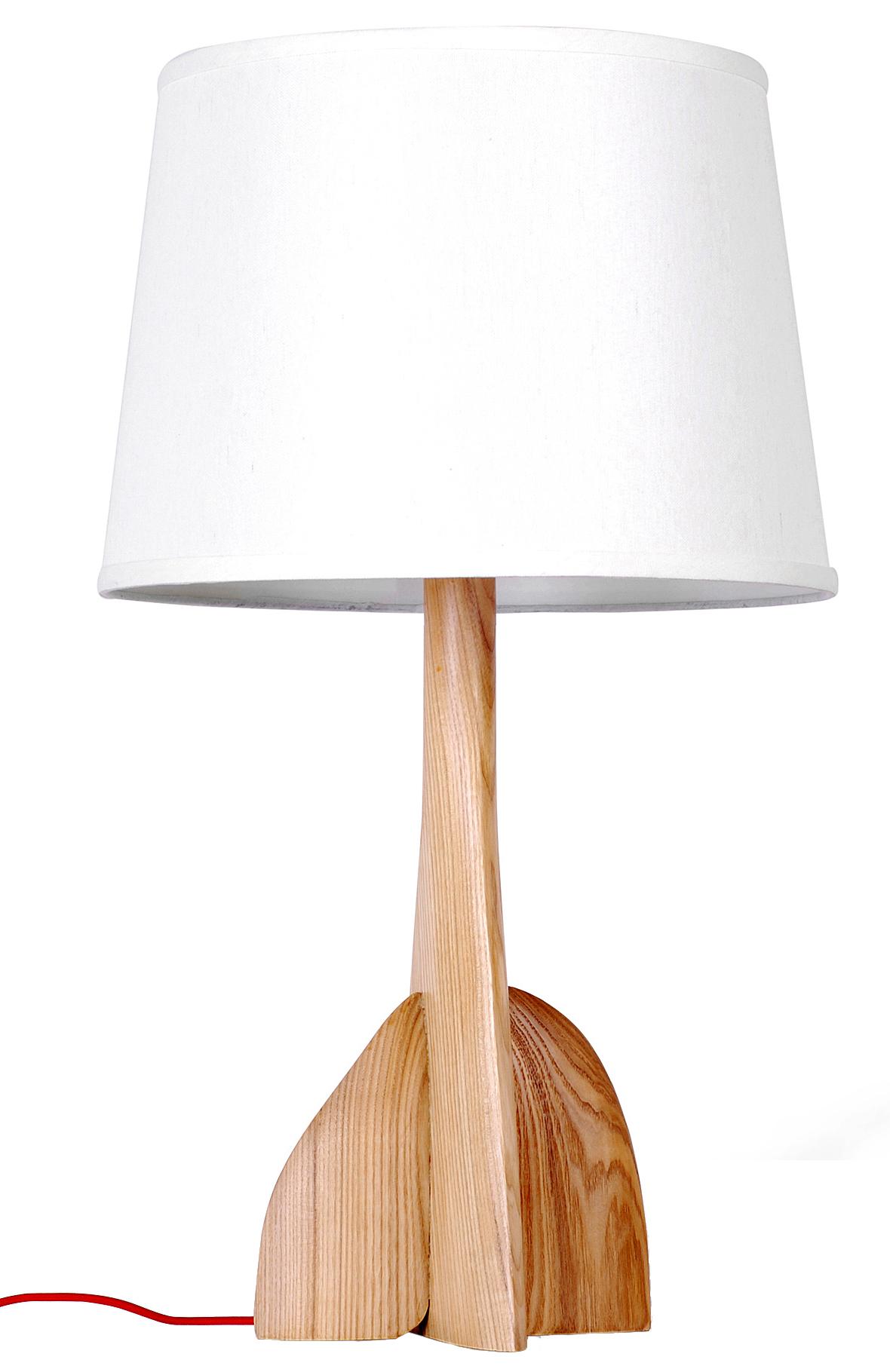 Luxury wooden home decorative table lamp