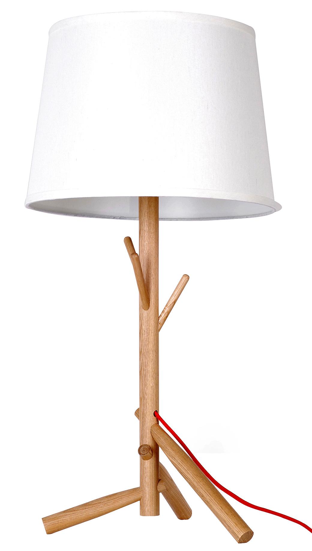 decorative wood table lamp