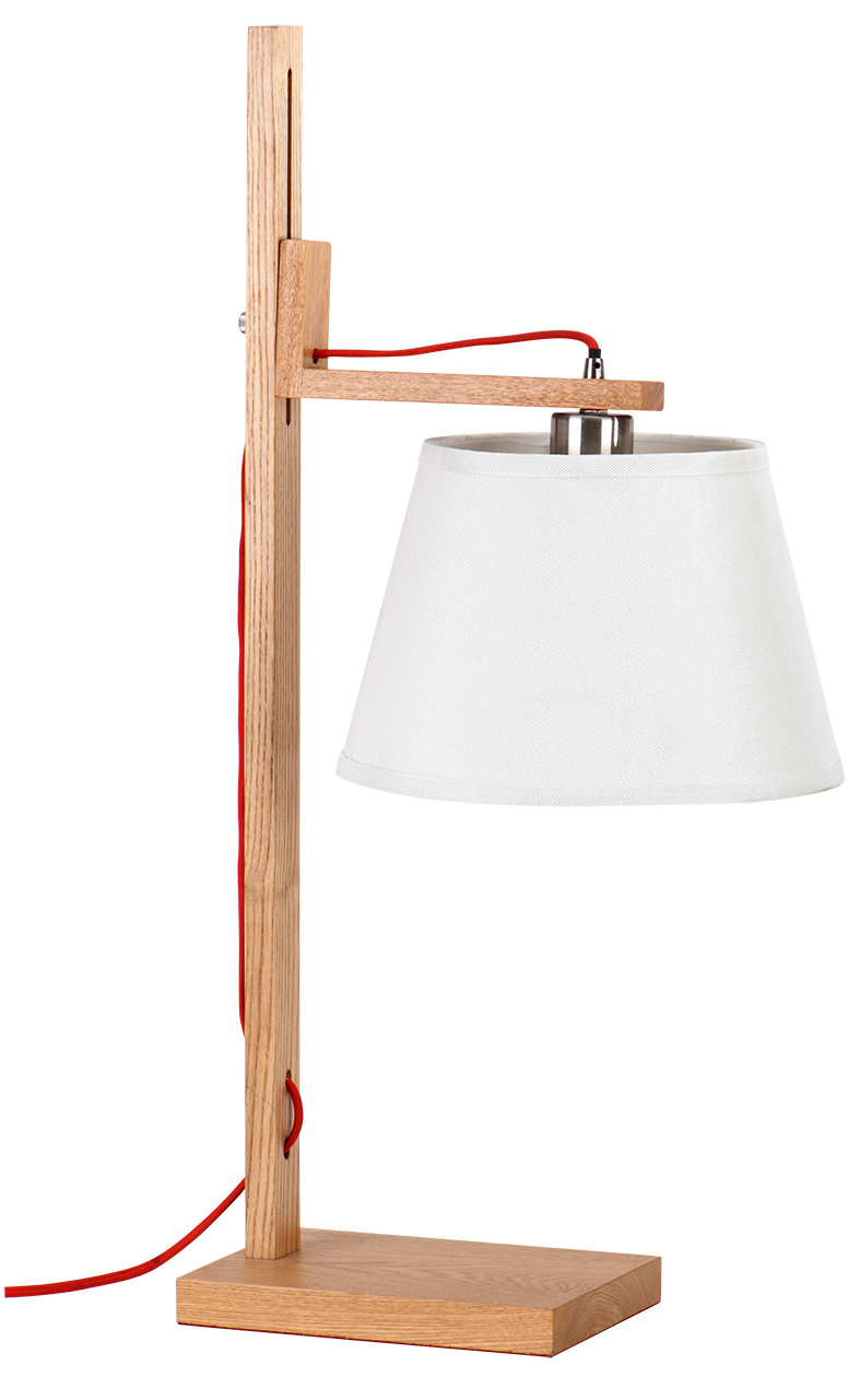 table style Modern wooden bed room desk lamp