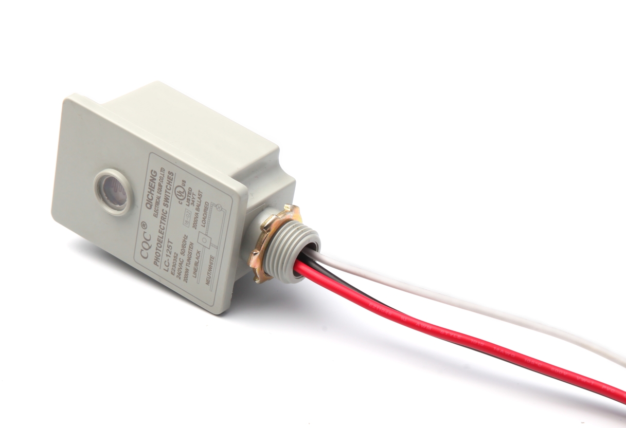  LC-125T 光控器 UL認證 接線型熱動式 水平旋轉 路燈光控開關 光感控制器