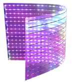 LED贴膜透明屏