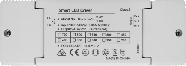 蓝牙/ZigBee 无线智能调光电源 25W 30W 36W 45W恒压恒流LED驱动电源