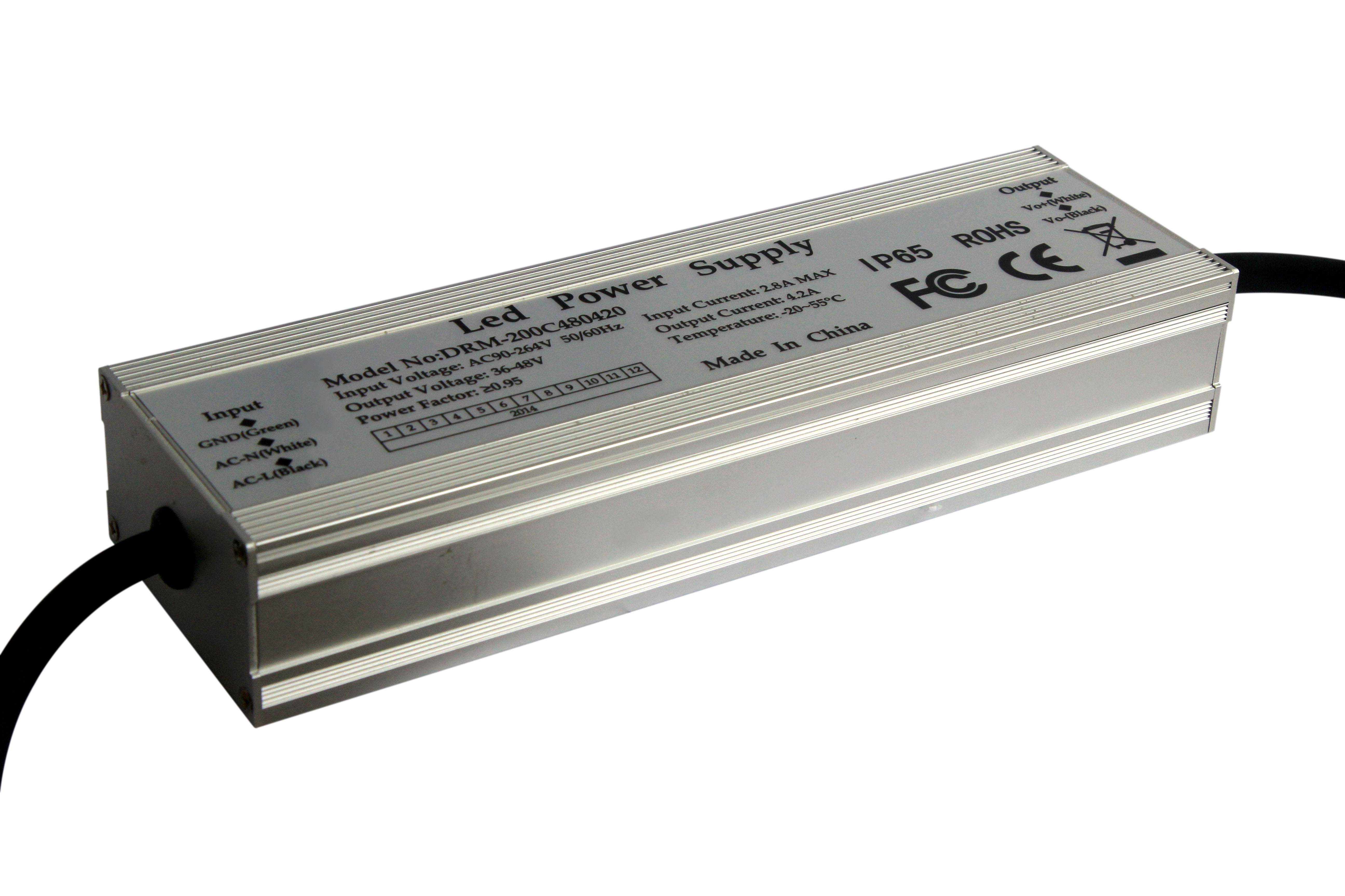 品牌名称:达尔美 输入电压:80-265vac 输出电压:12vdc 功率:151~200w