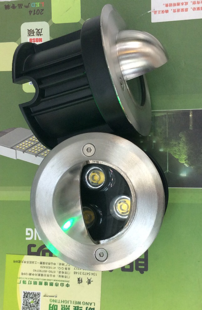 直径100地埋灯牛眼型 3瓦