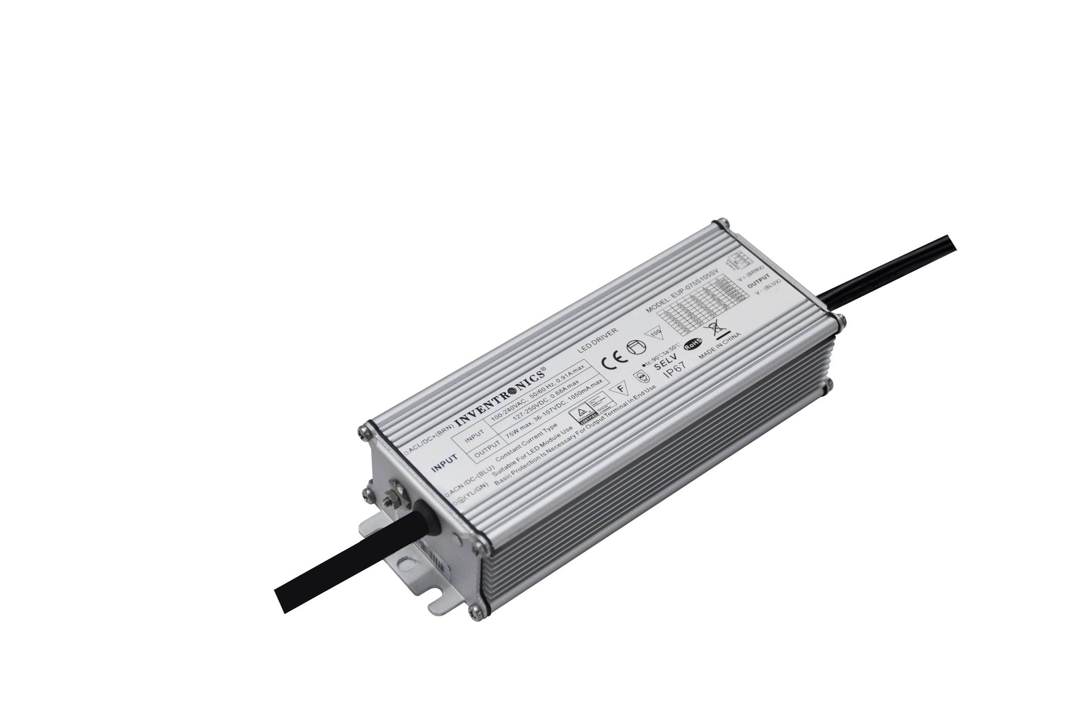 英飞特led室外电流可调驱动电源eup-075sxxxsv(st)