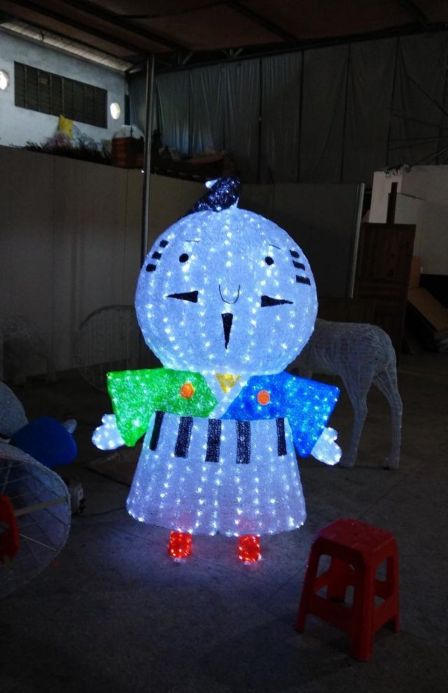 led人物造型灯 3d平面立体造型人物灯 led装饰灯