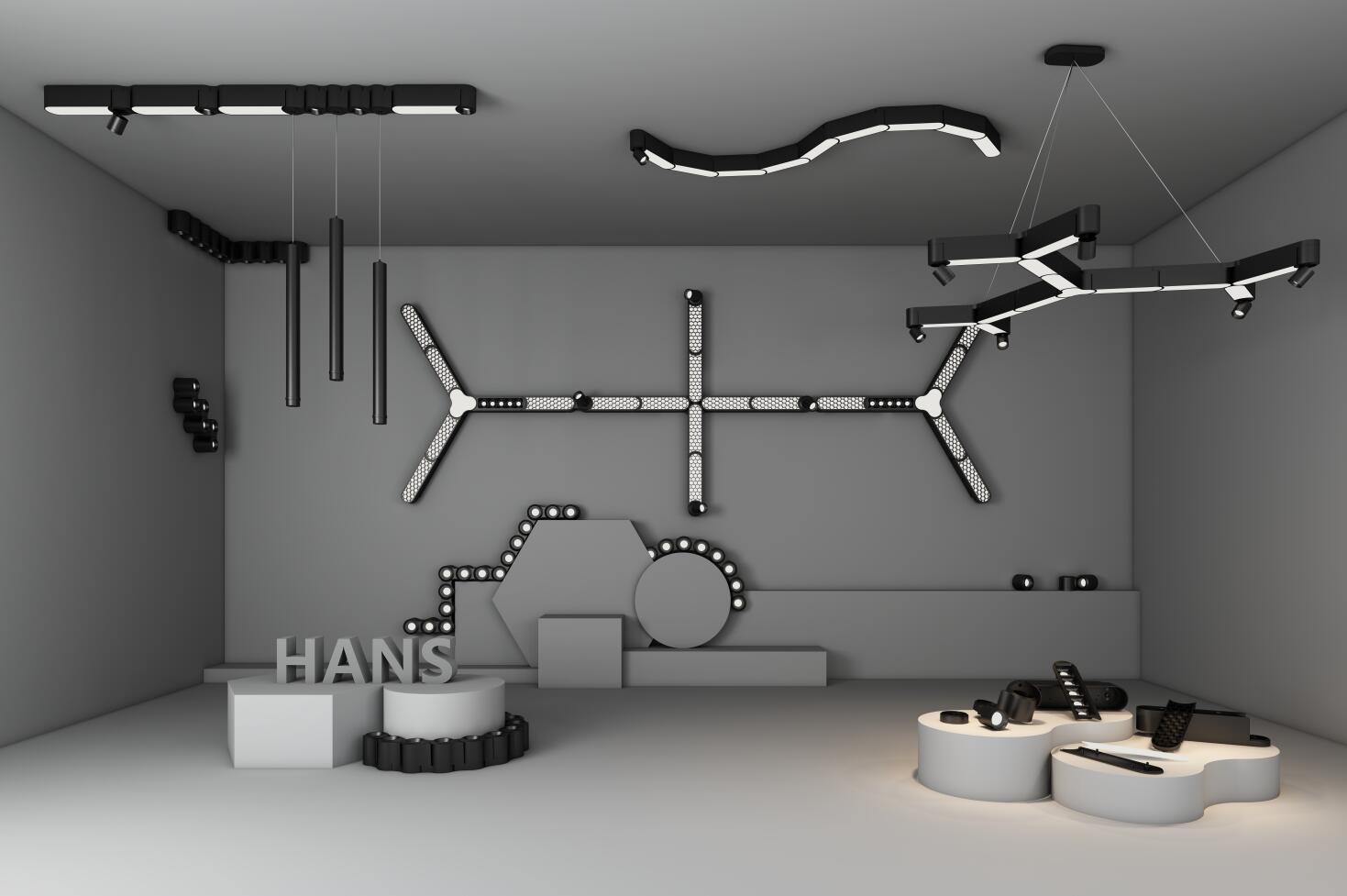 罗姆尼 汉斯室内照明系统(2.